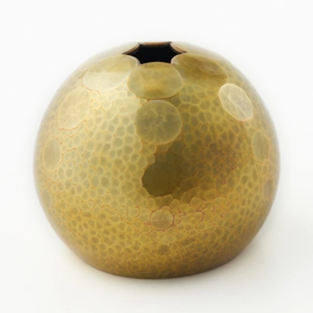 フラワーボール 金色